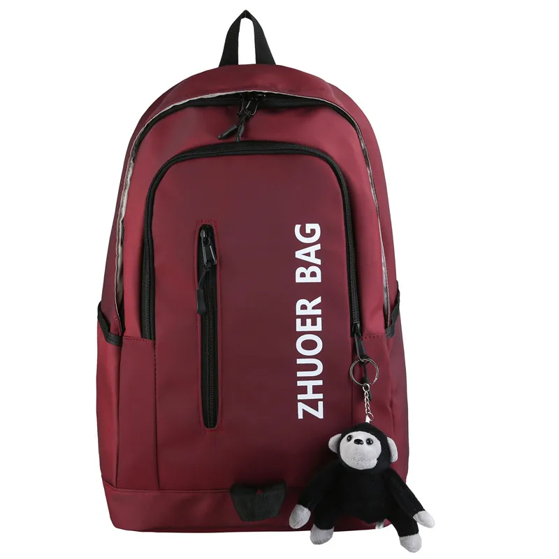 

Unisex backpack mochilas women shoulders bagpack for men sac large capacity travel bolsa students school bag rucksack pendant