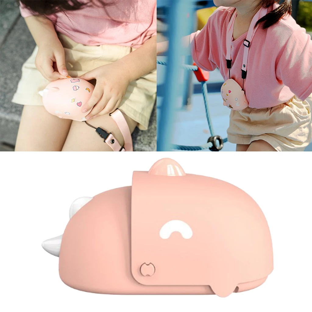 

3x Lovely Portable Mini Fan Summer Cooling Fan 1A Powerful 3 Speed Kids Toys