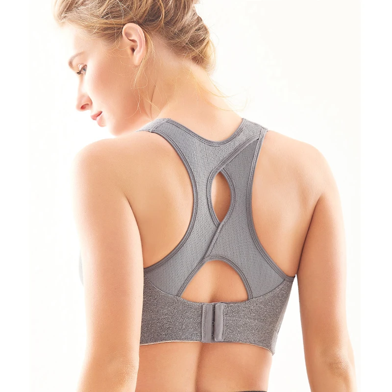 Женский ударопрочный спортивный бюстгальтер без косточек размеры 34 36 38 40 42 44 B C D E