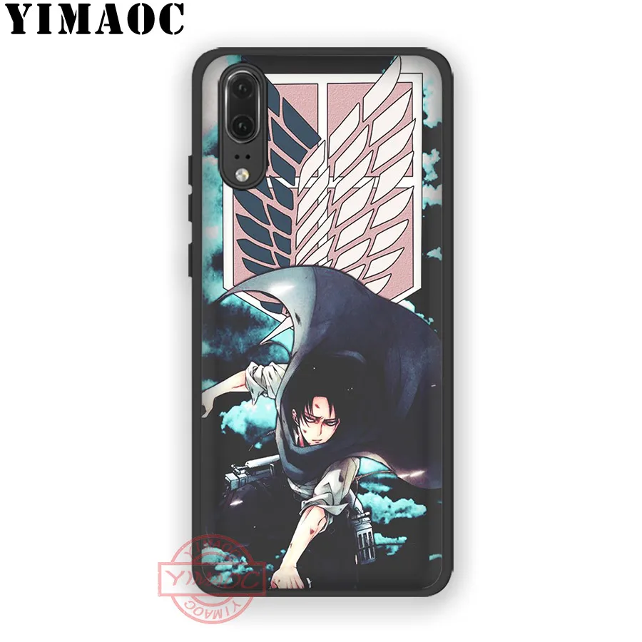 Мягкий силиконовый чехол YIMAOC Attack on Titan Mikasa для Huawei P Smart Z Plus Y6 Y7 Y9 Prime 2018 2019 |
