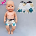 Детская кукла, 43 см, нижнее белье с ананасом, 18 дюймов, для девочек и мальчиков, кукла под брюки, кукольная одежда