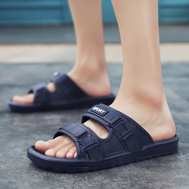 

2020 Men Flip Flops Beach Shoes Sandals Summer Style Men Slippers Sandals Flats Shoes Mens Sandals Summer shoes sandalias mujer