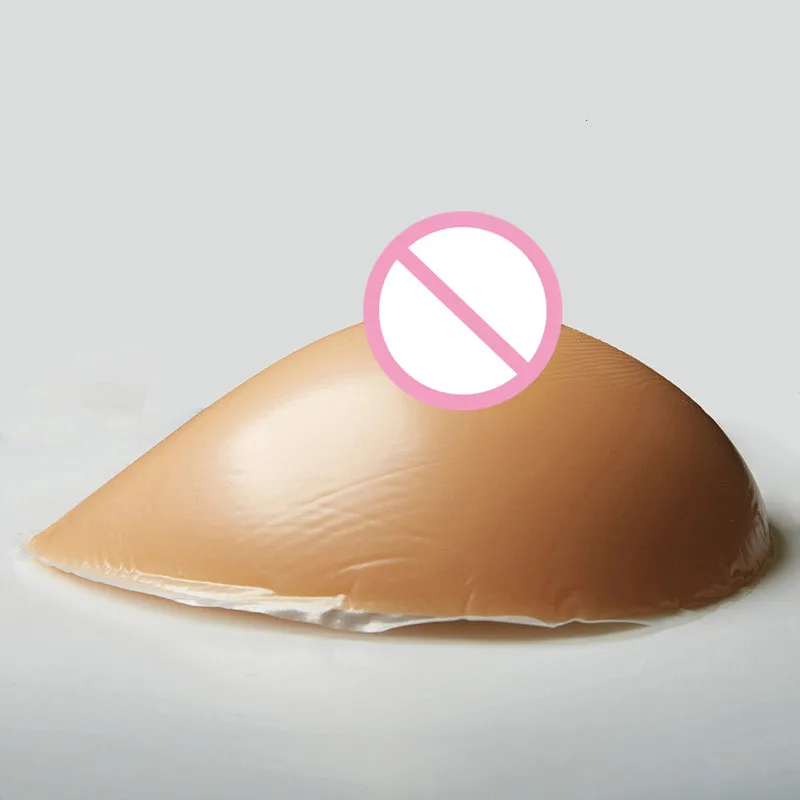 Silicone Breasts Forms FF Cup 2000g Artificial Soft Fake Boobs Crossdresser Transgender Backless Invisible Strapless Bra Push Up