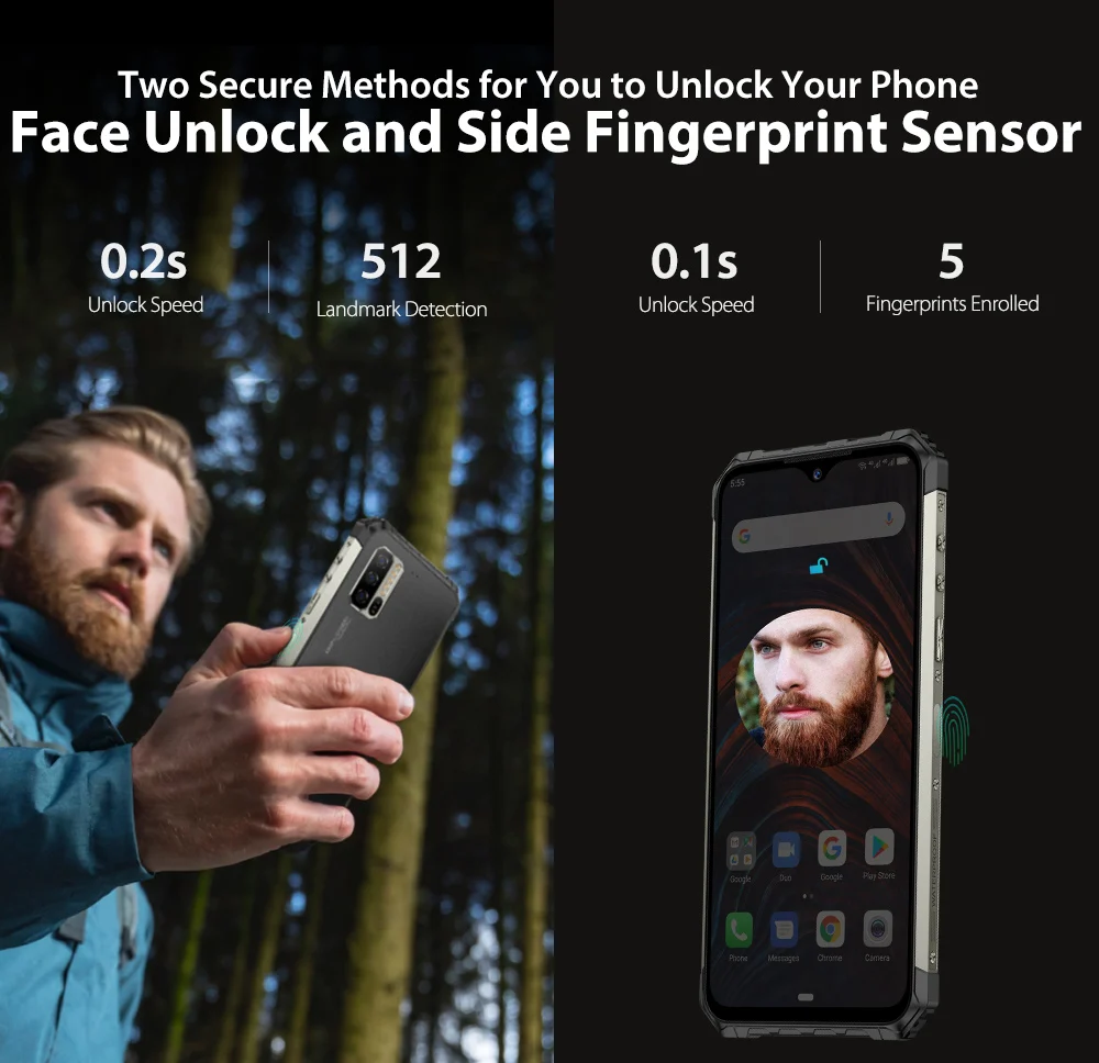 Ulefone Armor 7 Android 9,0 IP68 смартфон NFC Helio P90 Octa Core 6,3 ''8 GB+ 128GB 48MP 5500mAh 4G глобальная версия прочный телефон
