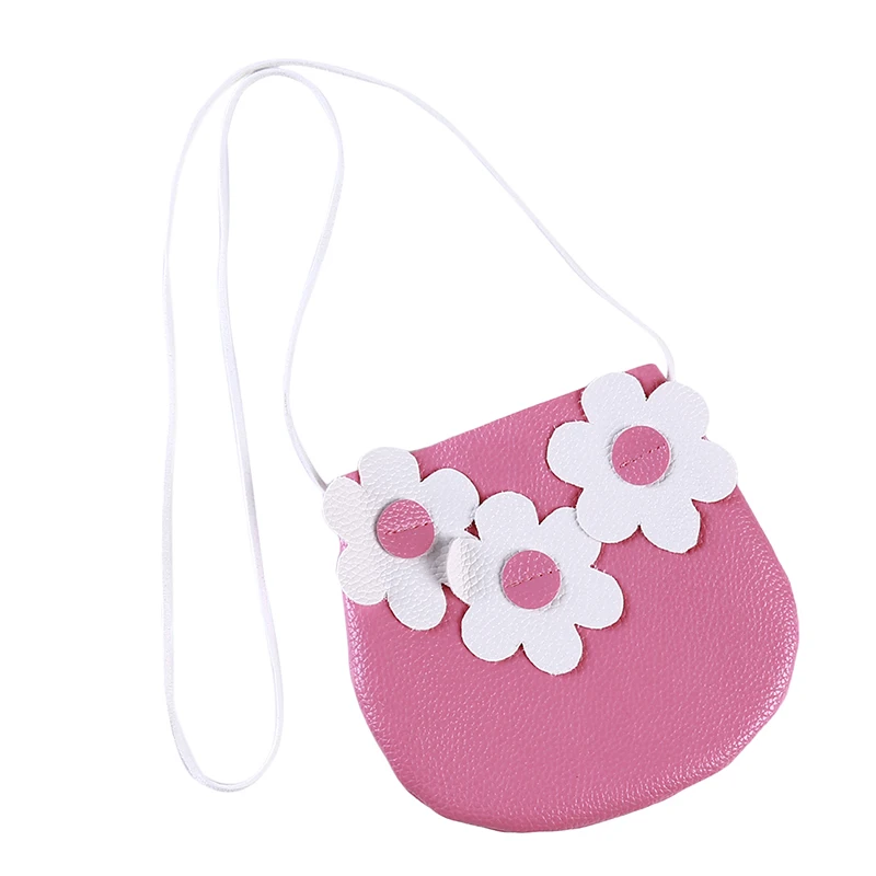 Изысканная мини сумка мессенджер для маленьких девочек с милыми цветами из