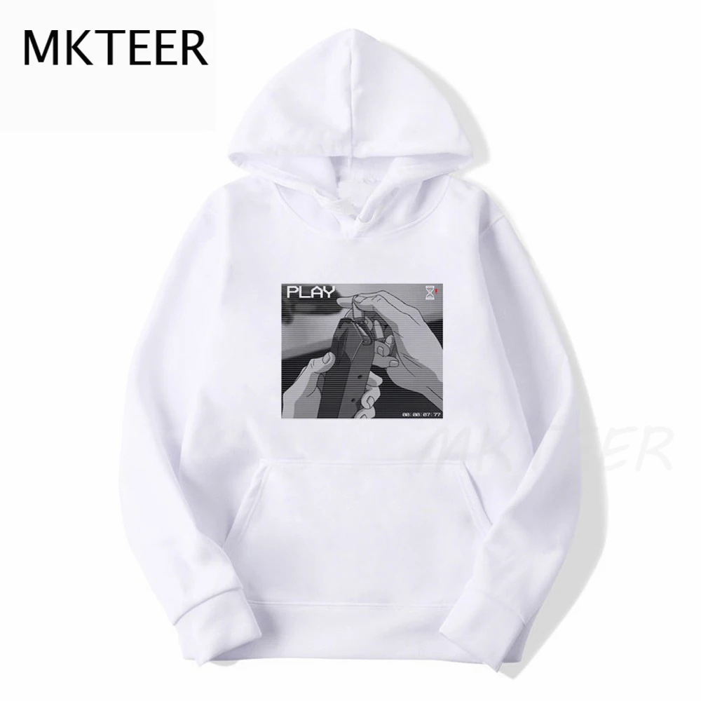 

Свитшот женский оверсайз в стиле аниме, уличная одежда в стиле Харадзюку, Свободный пуловер с длинным рукавом и принтом, топы