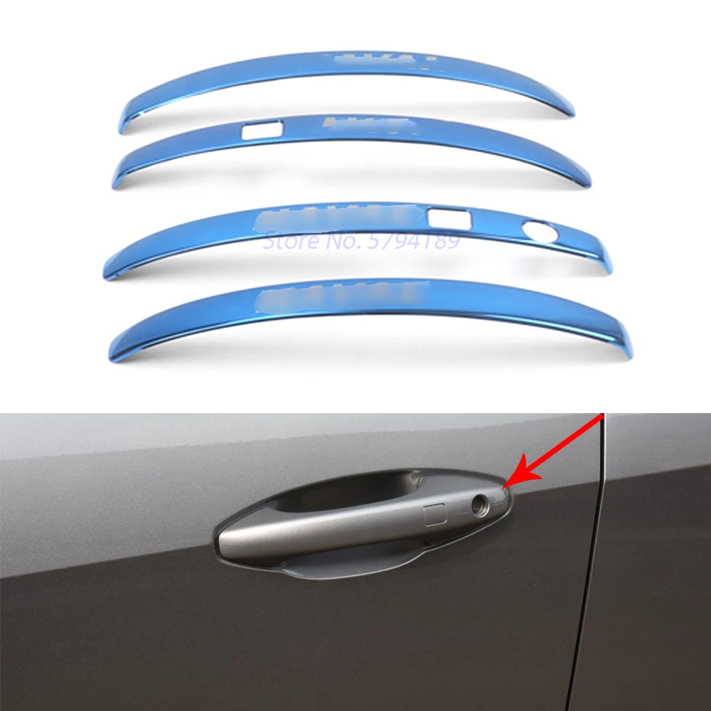 

Накладка на дверную ручку для Haval F7 2018 2019 2020 2021 отделка из нержавеющей стали хромированный Стайлинг автомобильные аксессуары внешние части