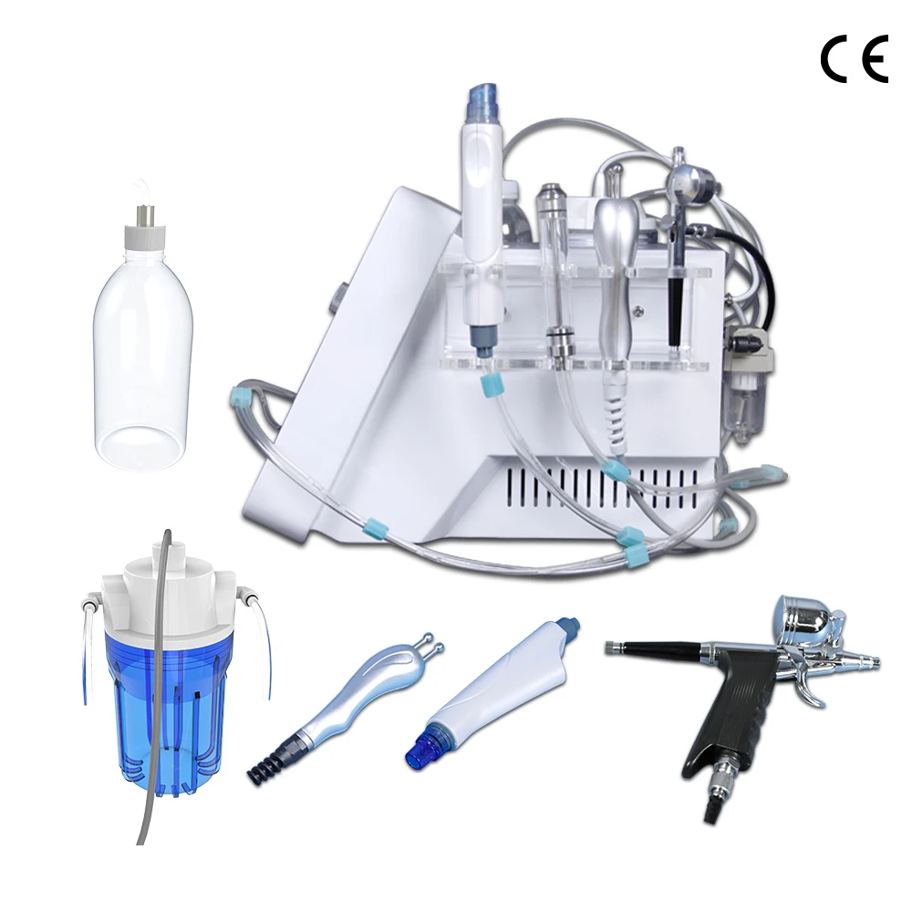 Био лифтинг лица + кислородный пистолет распылитель воды Hydra дермабразия