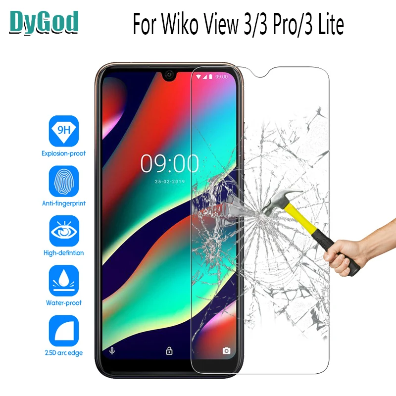 Для Wiko View 3/3 Pro закаленные Аксессуары для мобильных телефонов 3 Lite Противоударная