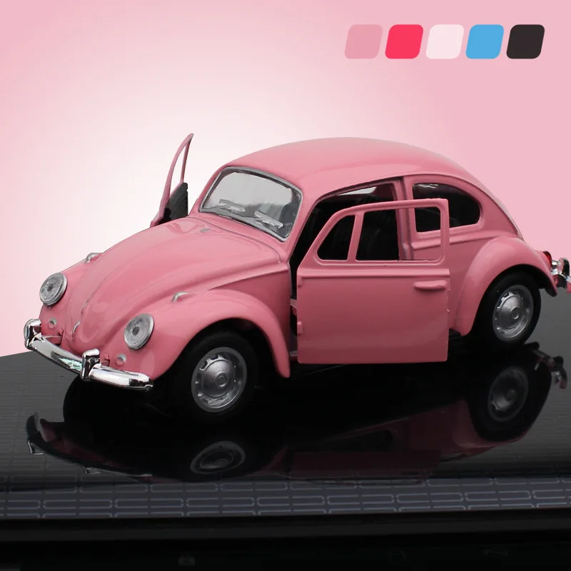 

Limit Discounts Newest Arrivals Vintage Beetle Diecast Pull Back Car Model Toy for Children Gift Decor Cute Figurines