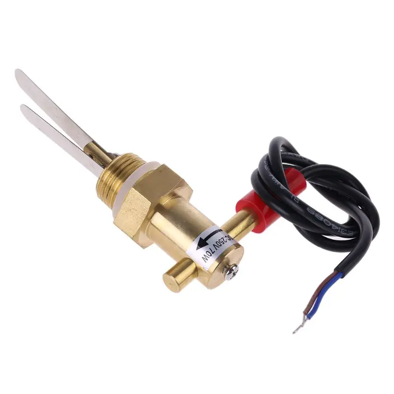 

C7AC G1/2" Water Flow Switch DN15 Liquid Flowing Switch 70W Brass for Pump