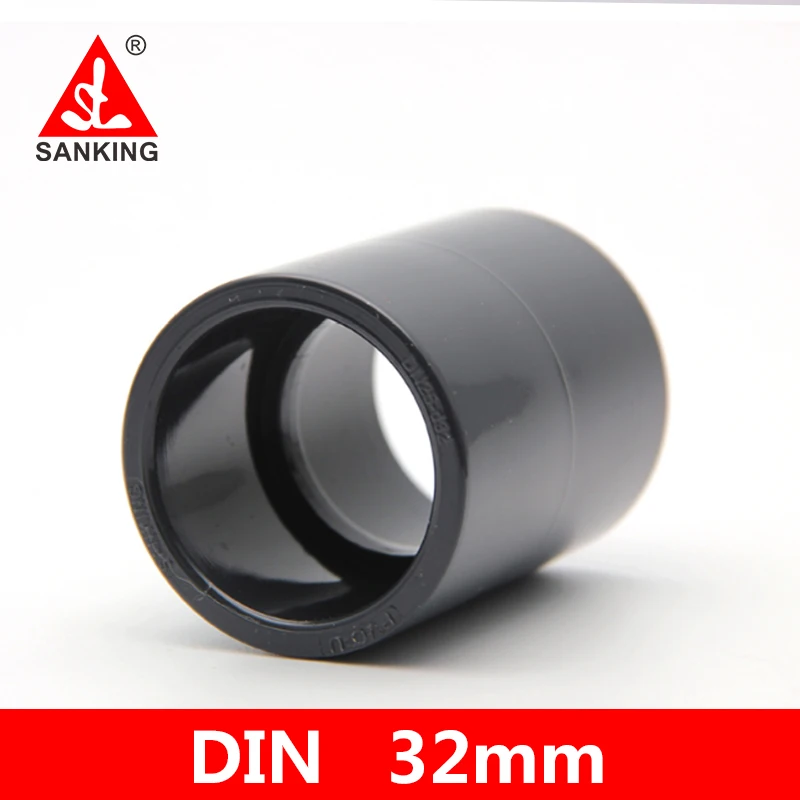 

Sanking UPVC 32mm Couplingï¼ˆS X Sï¼‰ Garden irrigation system PVC Aquarium joint