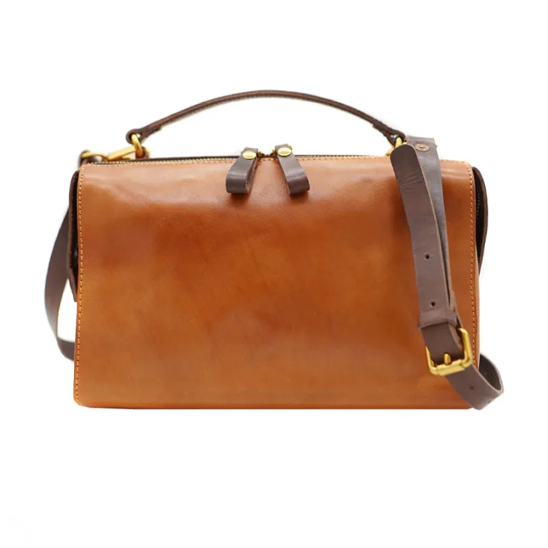 

Korean Style Womens Vintage Genuine Leather Handbag Fashion Cowhide Armpit Design Shoulder Bag High Quality Crossbody Bags