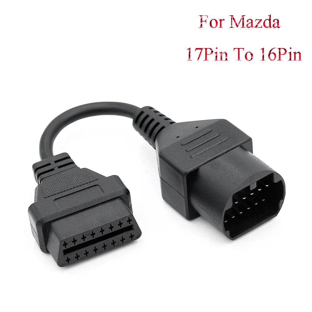 17Pin for Mazda Для G-M 12PIN для Opel для Honda Для KIA для Mazda для Nissan для Mitsubishi OBD2 Диагностический адаптер OBD разъем OBDII сканер - Цвет: 17Pin for Mazda
