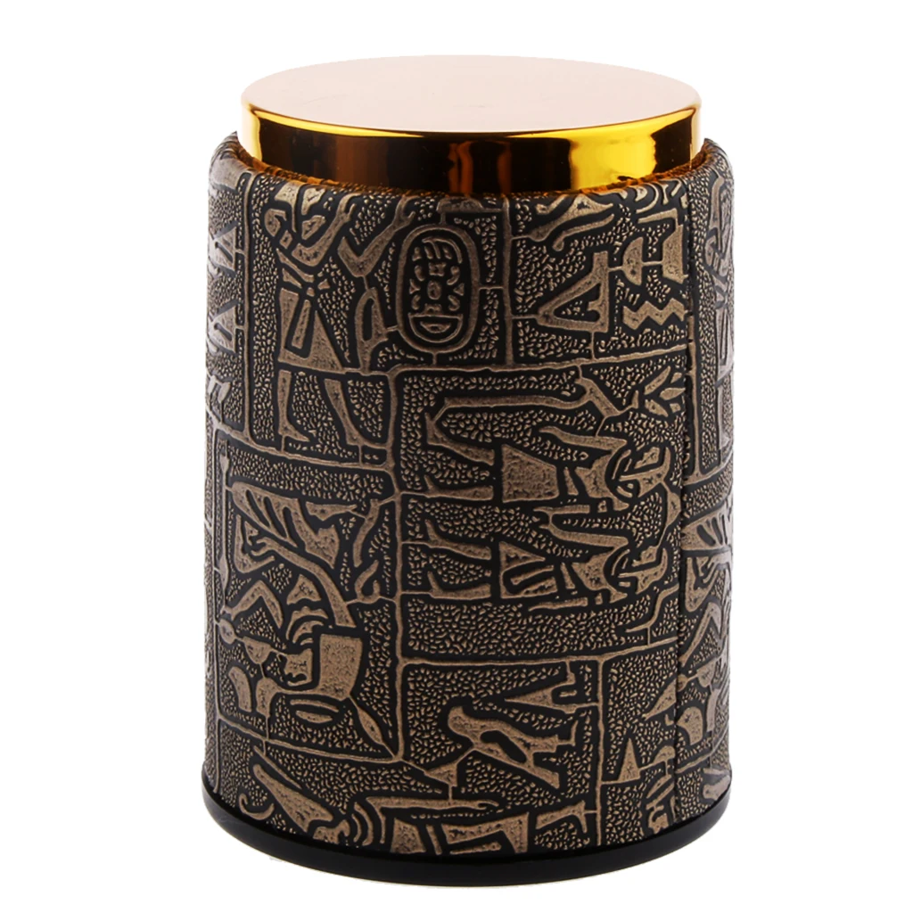 

7X Polyhedral Dice D20 D12 D10 D8 D6 D4& Dice Cup