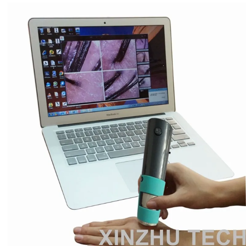 Новый Беспроводной Цифровой Микроскоп M30F с Wi Fi анализатор кожи камерой 2 0 M 720P HD 600x