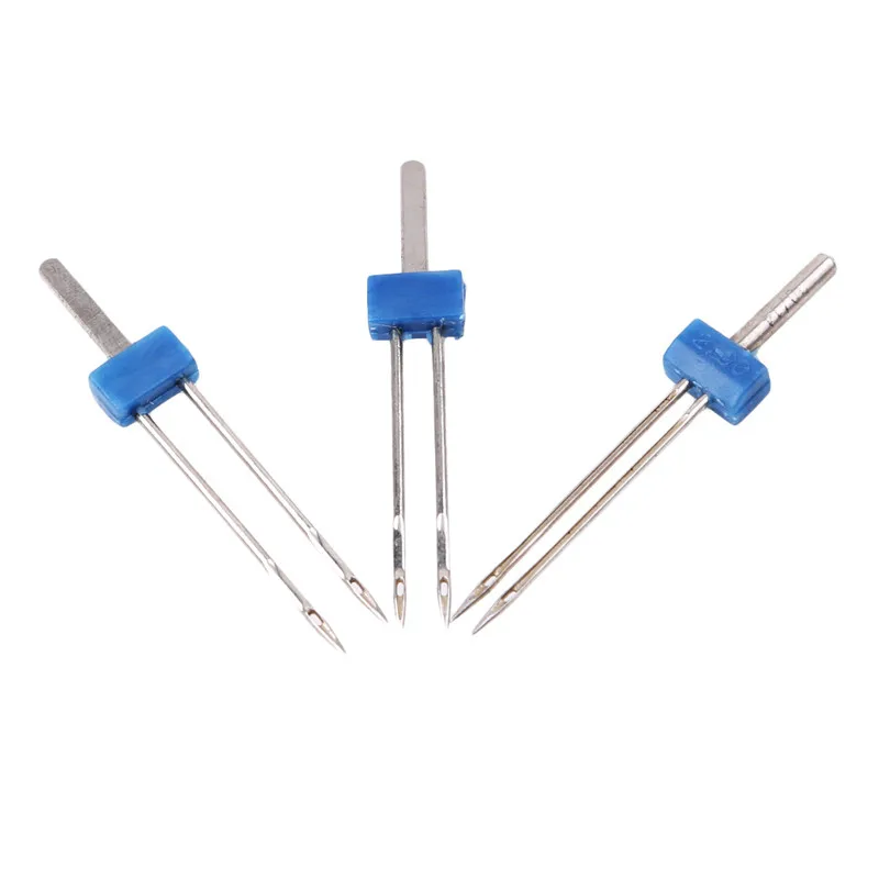 Двойная сдвоенная игла смятая прижимная лапка для шитья швейной машины Размер 4*0