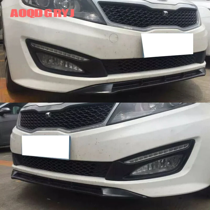 Аксессуары для стайлинга автомобиля 1 шт. Kia Optima K5 2011 2013 матовый черный Передний