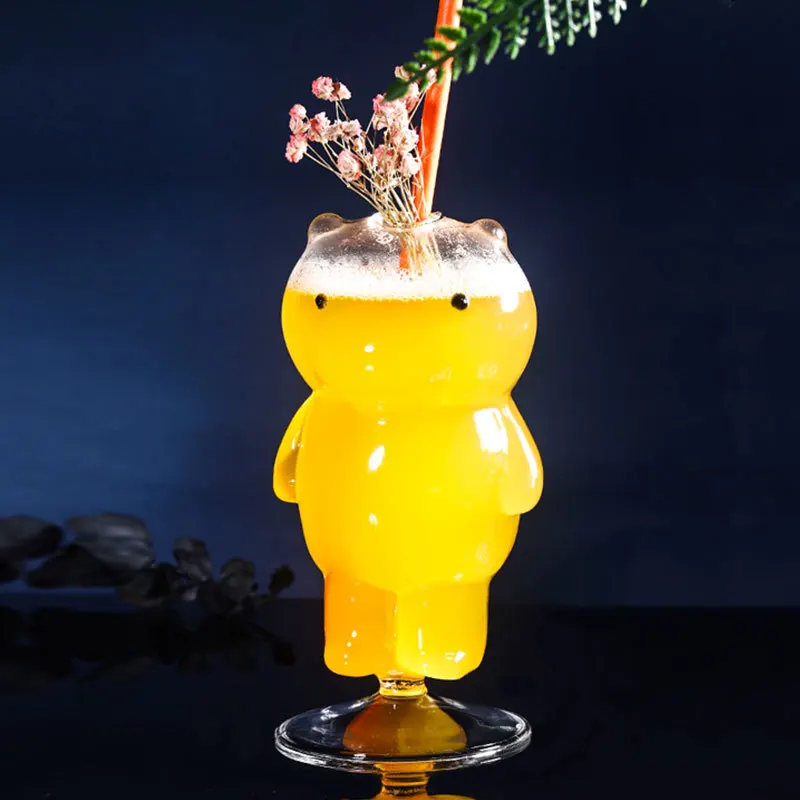 230 мл маленькая емкость креативный медведь бокал для коктейлей Домашний