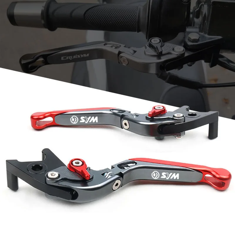 Для SYM CRUISYM 300 CRUISYM300 2017-2022 2021 2020 CNC регулируемый складной выдвижной тормозной рычаг сцепления с логотипом Для SYM CRUISYM 300 CRUISYM300 2017-2022 2021 2020 CNC регулируемый складной выдвижной тормозной рычаг сцепления с логотипом