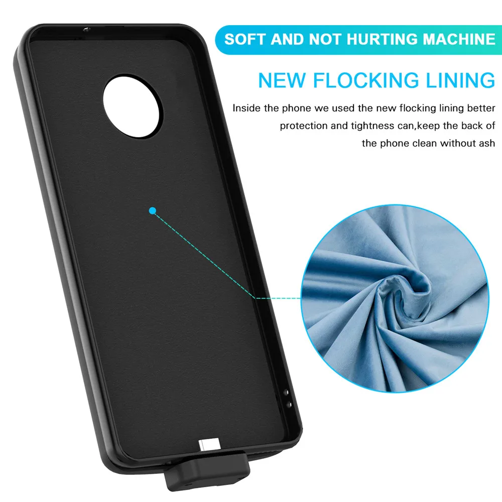 Тонкий чехол для зарядного устройства Oneplus 7T внешнего аккумулятора 5000 мАч One Plus |