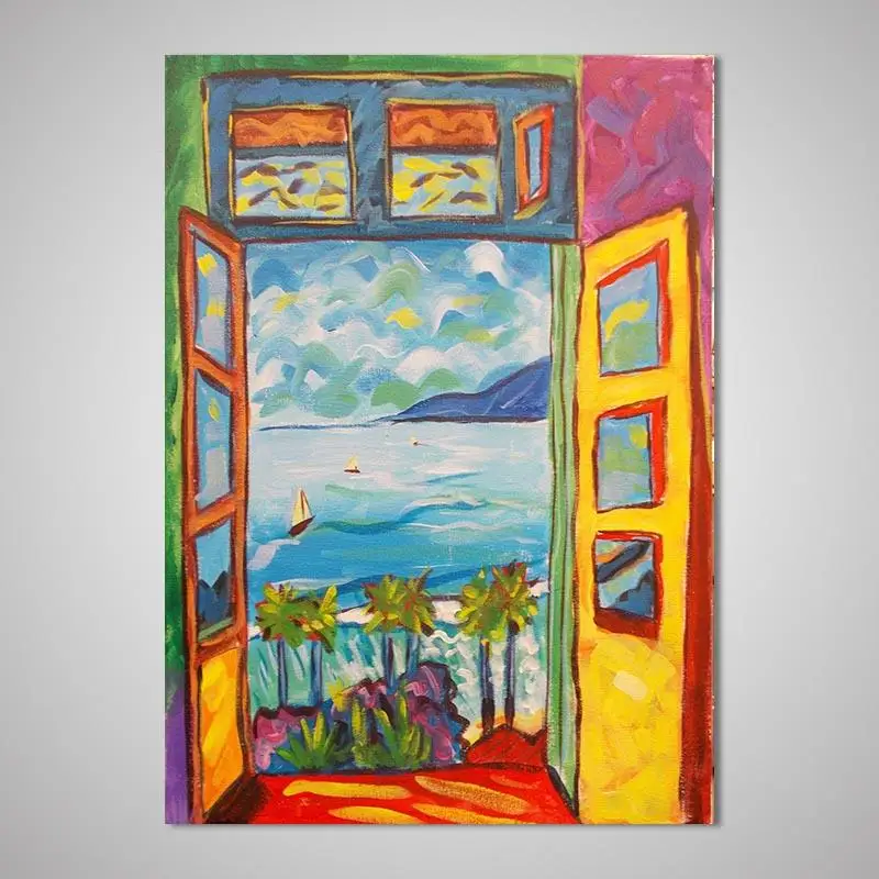 Beste Henri Emile Benoit Matisse Schilderij Poster En Prints Canvas Schilderen Op Wall Art Home Decor Foto Voor Home Decoratie 5Y