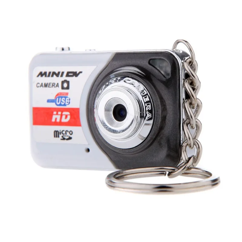 Брелок миниатюрный портативный цифровой камеры HD Clear Video PC DV Shooting Camcorder с микрофоном для внутренней наружной фотографии Jack
