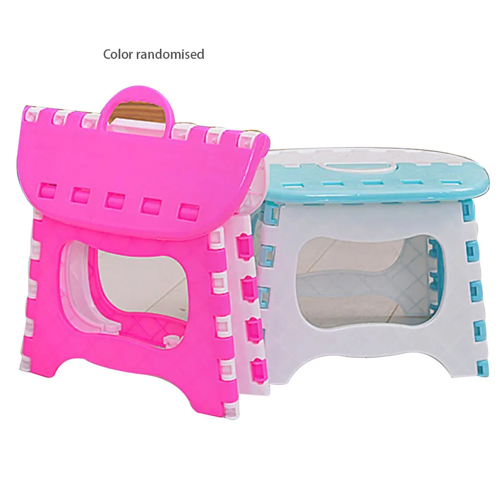 Портативный складной стул детский пластиковый уличный скамейка для рыбалки