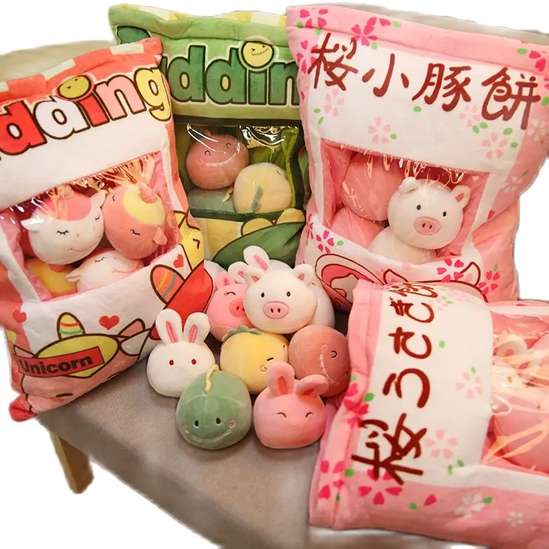 8 шт Плюшевые хомячок игрушки в одной сумке высокого качества мягкая подушка