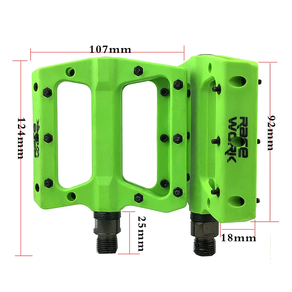 

MTB Road Bike Pedals Mountain Bike Bicycle Bearing Lightweight Cycling Wide Cycling Bike Parts 7colors