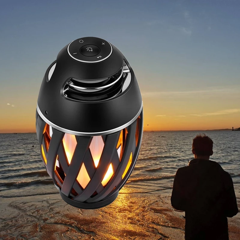 USB Led Пламенные огни Bluetooth динамик наружный портативный светодиодный пламенный