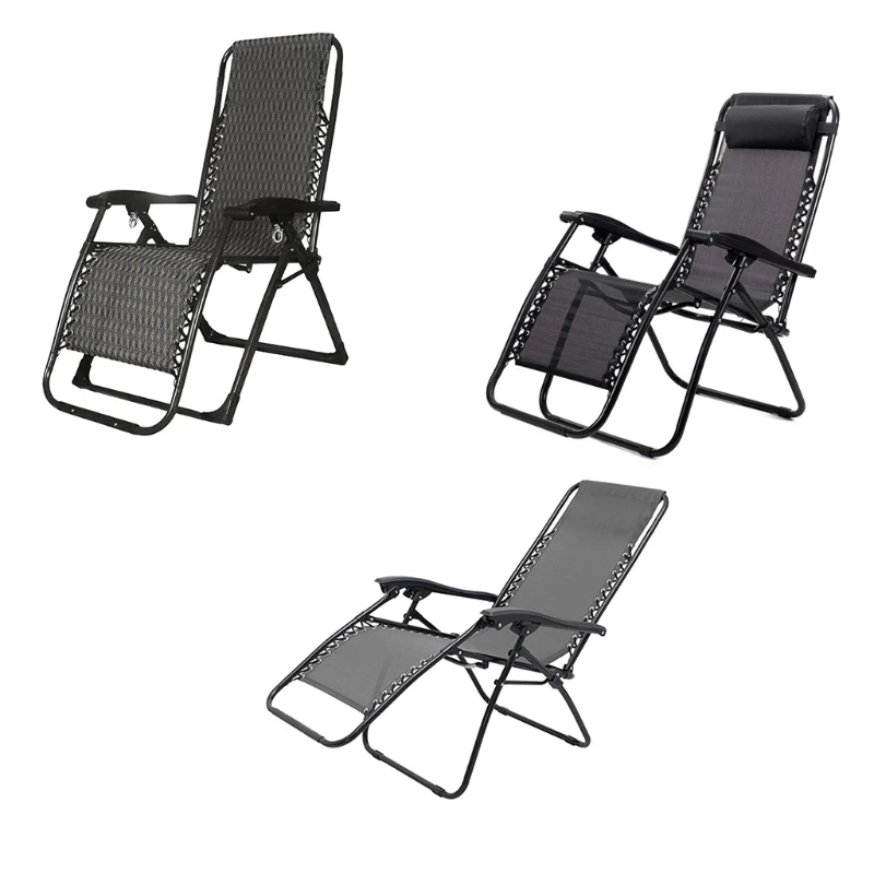 

Gravity Chair Folding Recliner Replacement Cloth Mesh Outdoor Lounger Cover Pad