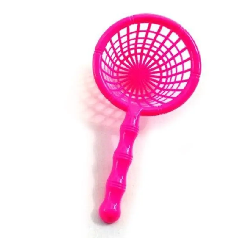 

16.5cm Plastic Kids Bath Fishing Net With Handle Accessories Children Outdoor Gift Random Color L9CD
