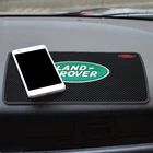 Автомобильный нескользящий коврик с логотипом, держатель для телефона, нескользящий коврик для Land Rover Range Rover Discovery 3 4 Guardian 4 Freelander 2 Evoque Decor