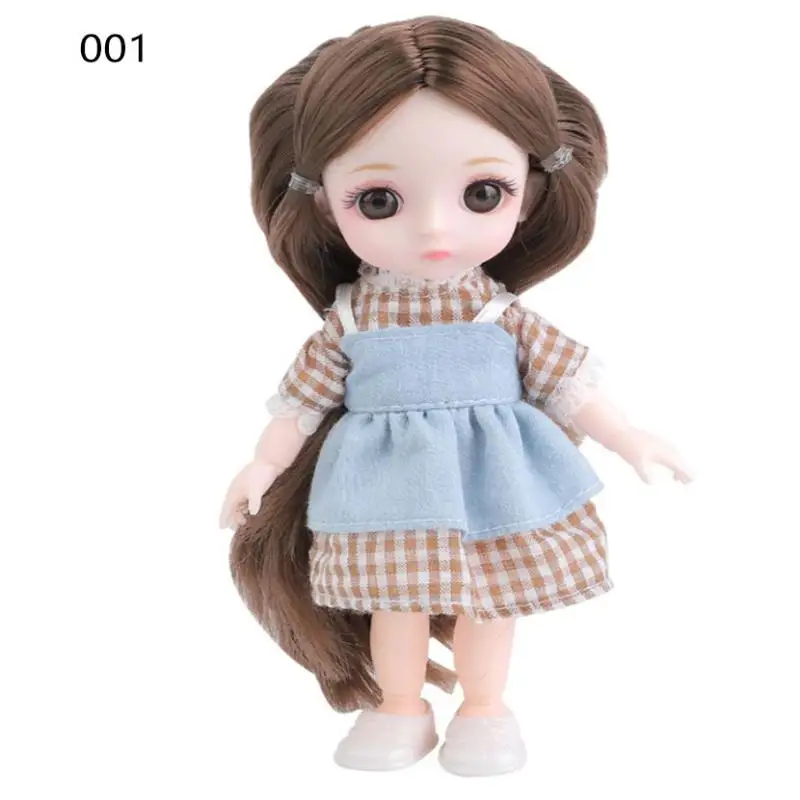 

16CM Princess BDJ doll gift box doll for little girls birthday gift Christmas gift