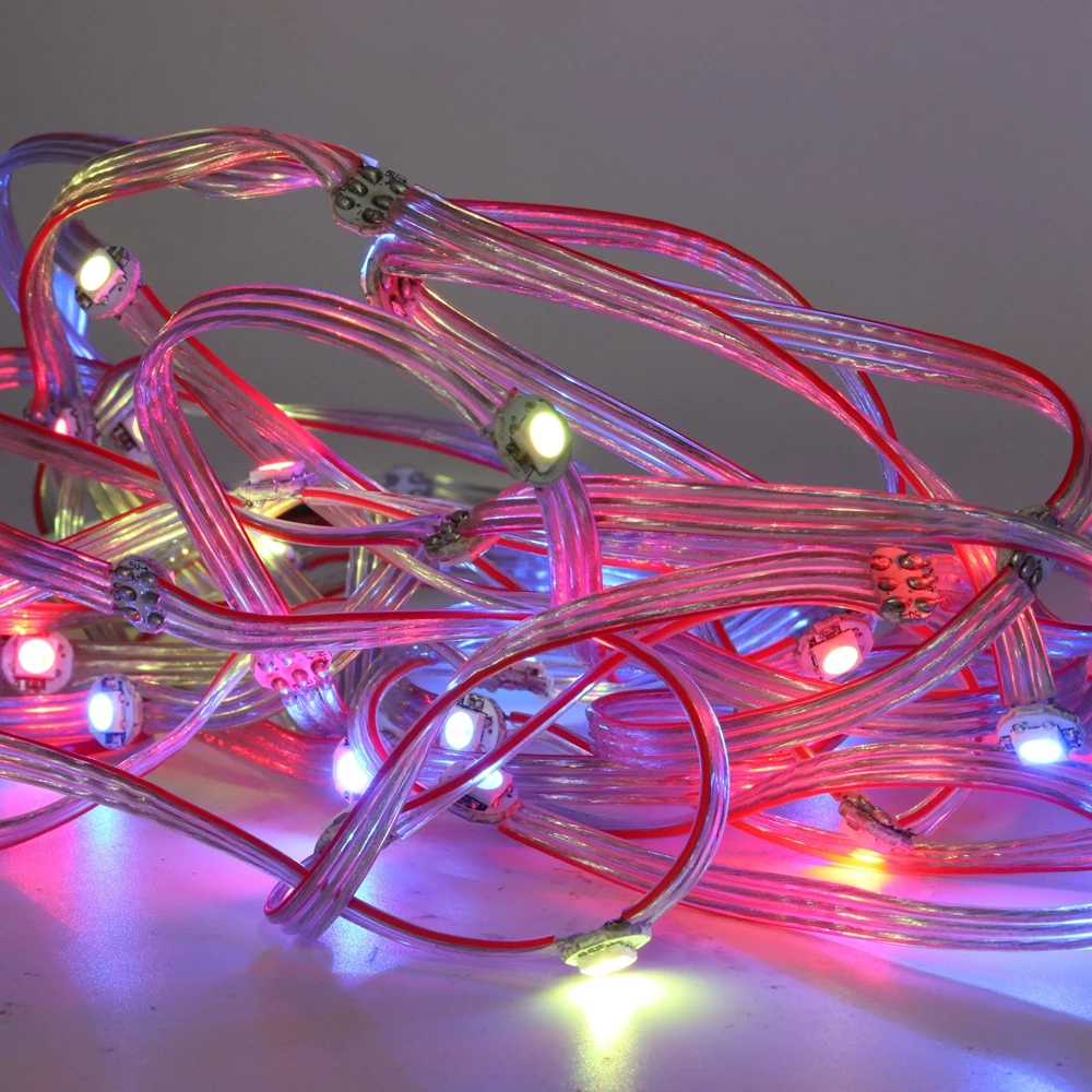 10/25/50Led s/String WS2812B пикселей RGB светодиодный модуль радиатор платы узлы