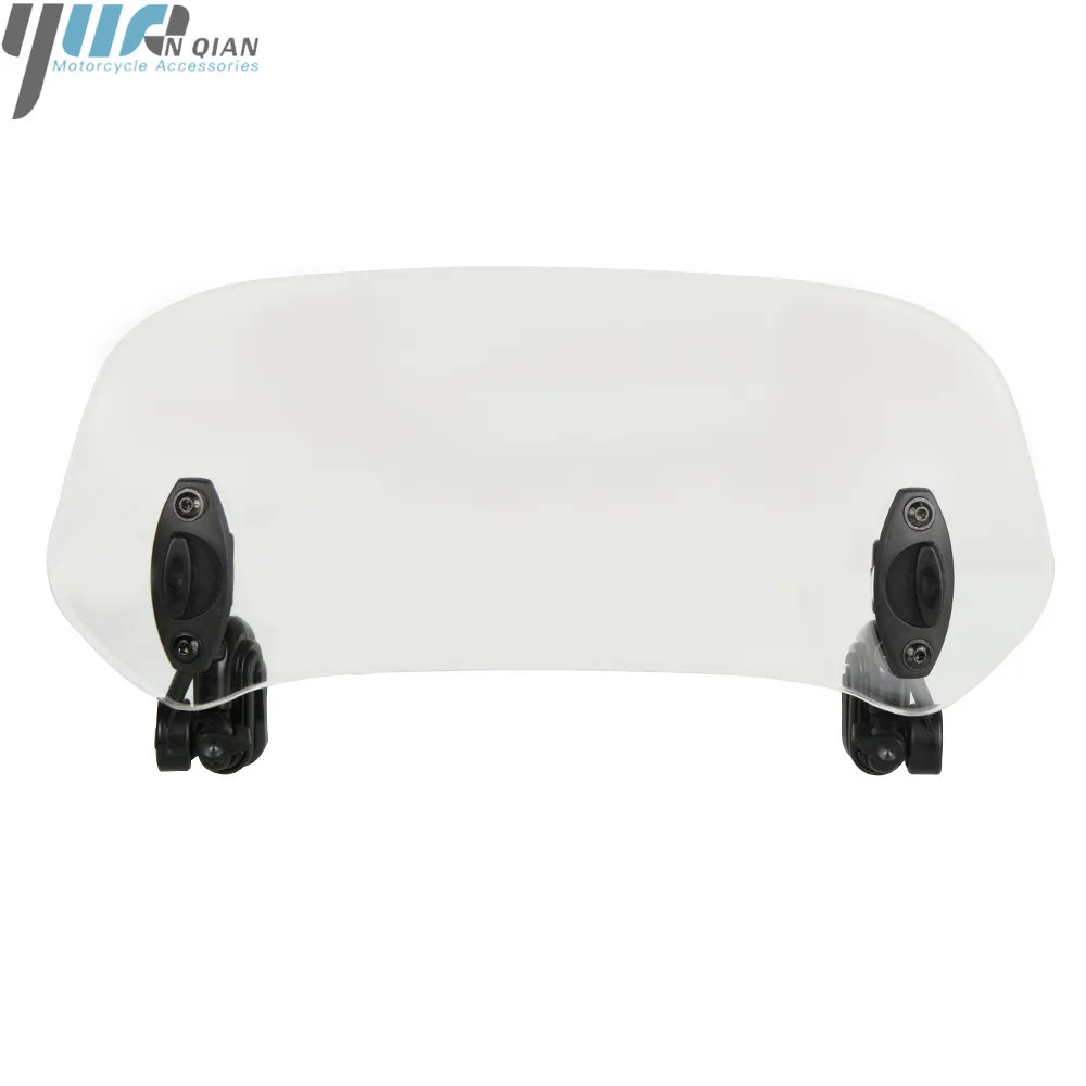 Мотоциклетный Регулируемый ветровой экран лобового стекла спойлер воздушный