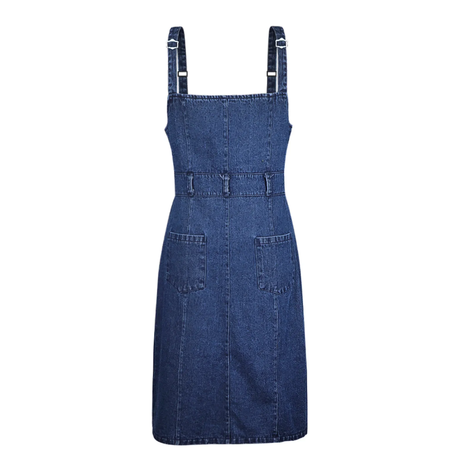 

Dress Women Plus Size Vintage Button Casual V Neck Short Sleeve Dress Denim Faux Jean Dress Denim Dresses For Women Vestidos