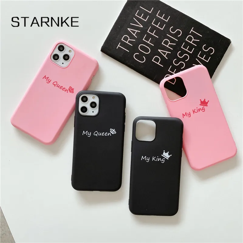 

Чехол для телефона с надписью пары для Xiaomi Redmi 9 9A 9C 9T 8 8A 7 7A 6 6A S2 4A 4X, силиконовый чехол карамельного цвета