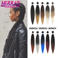 synthetic hair braids pre stretched jumbo braiding hair extensions 16202630 inch hot water setting hair mirras mirror
