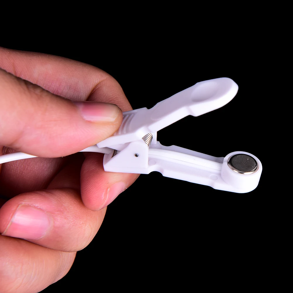 Electric Shock Nipple Clamps Breast Clip Conductive Labia electro Sex bdsm Offbeat Climax Male Female Accessories | Красота и