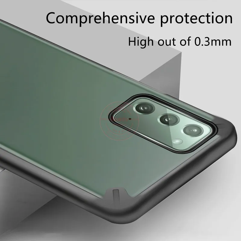 

Rzants For Samsung Galaxy Note 20 Galaxy Note 20 Ultra Case Hard [Blade] Shockproof Slim Crystal Clear Cover funda Casing