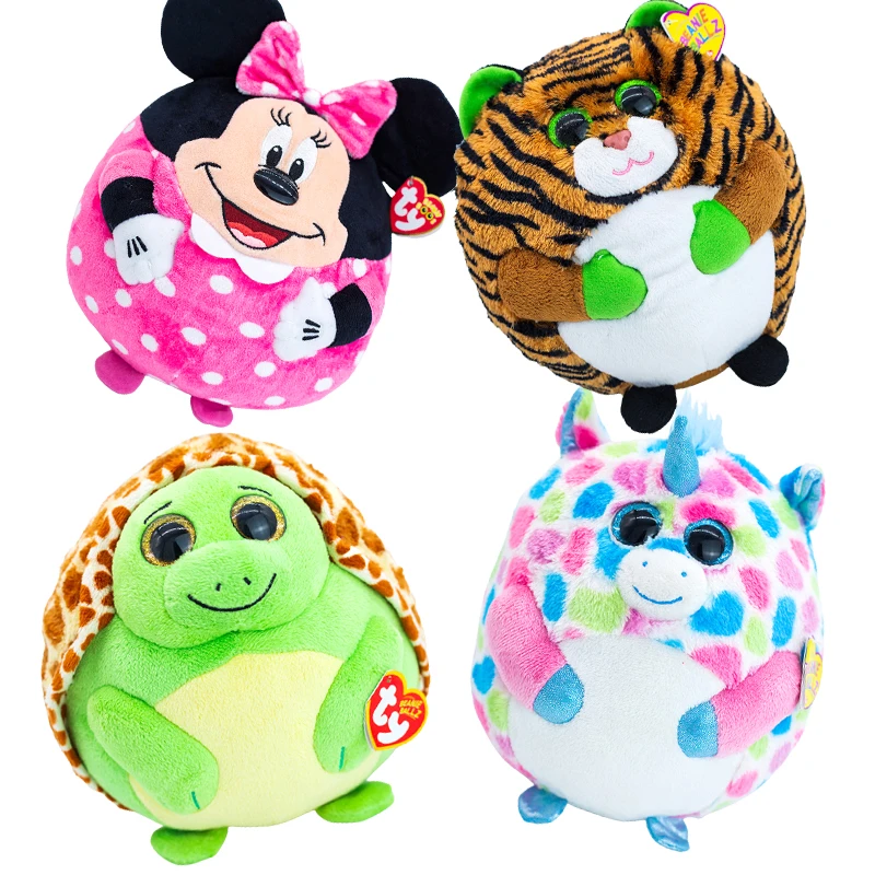 

Ty Big Eye Beanie Stuffed Plush Toy Animal Hug the Ball Collection Cute Doll Children Christmas Boy Girl Birthday Gift 15CM
