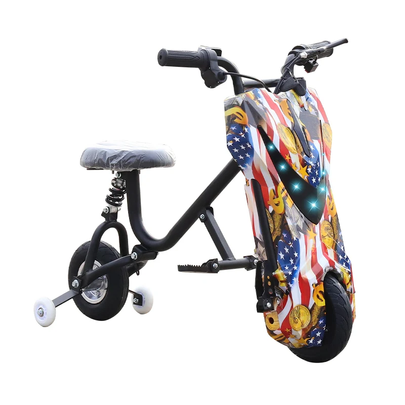 Мини Электрический трехколесный автомобиль карт Детский трицикл для дрифта