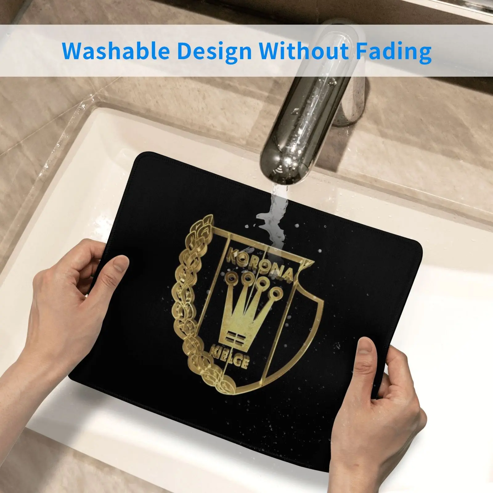 

My Golden Kielce Football Korona Ultras Hooligans Poland Mouse Pad DIY Print Polandgold Golden