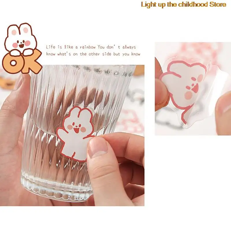 40 шт милый кролик пиво Повседневная жизнь декоративные наклейки Скрапбукинг