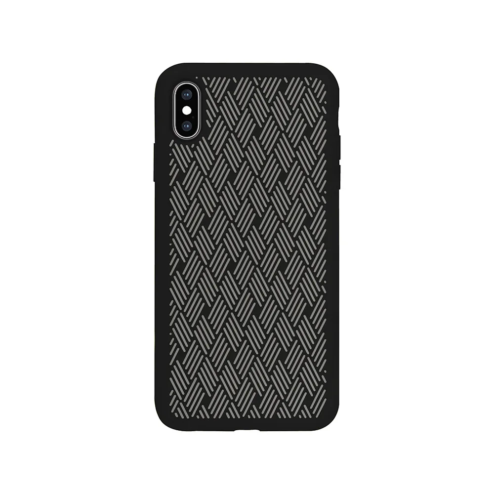

Suitable for iPhone 11 silicone phone case Apple 7/8/XS/XR creative three-dimensional braided all-inclusive case