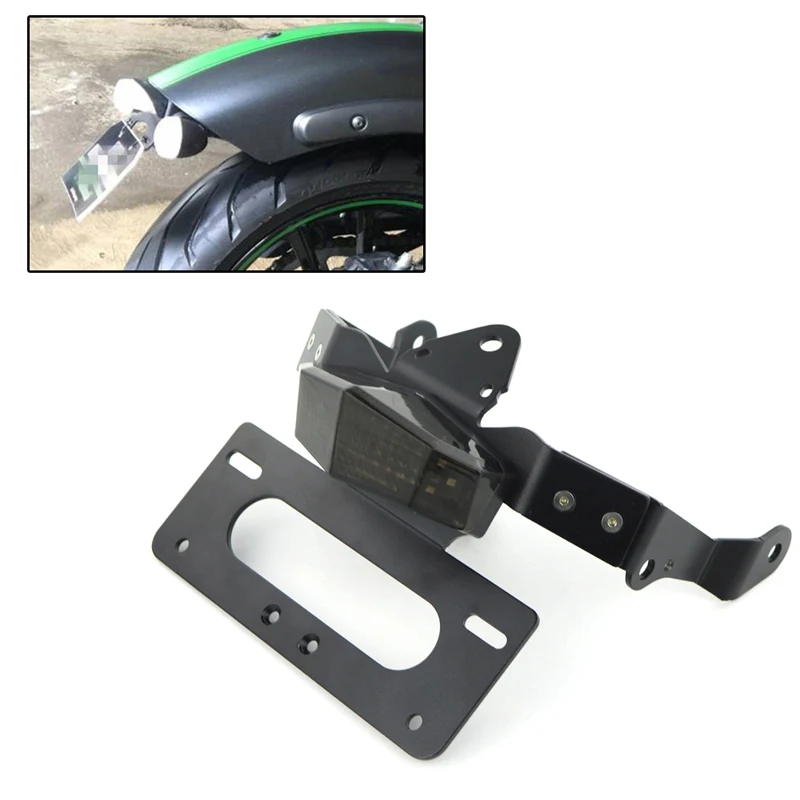 Для Kawasaki Vulcan s- Vulcan кафе задний хвост Tidy Fender Eliminator Комплект держатель номерного знака Кронштейн