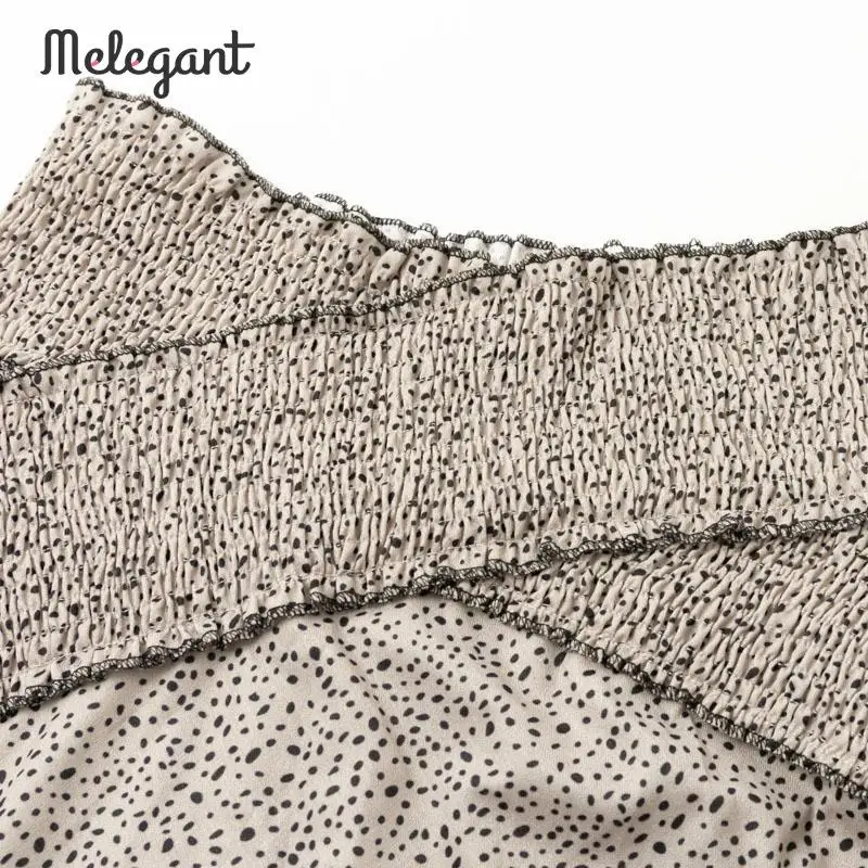 Melegant Sexy Off Shoulder Leopard Shirt Winter Female Flare Sleeve Fashion Women Tops and Blouses Plus Size Ladies blouse Mujer | Женская