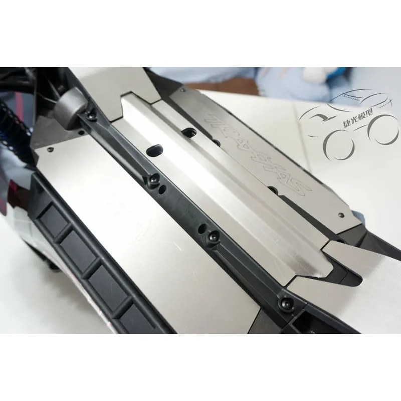 Нержавеющая сталь Броня ходовой части шасси гвардии для 1/5 TRAXXAS X-MAXX | Игрушки и